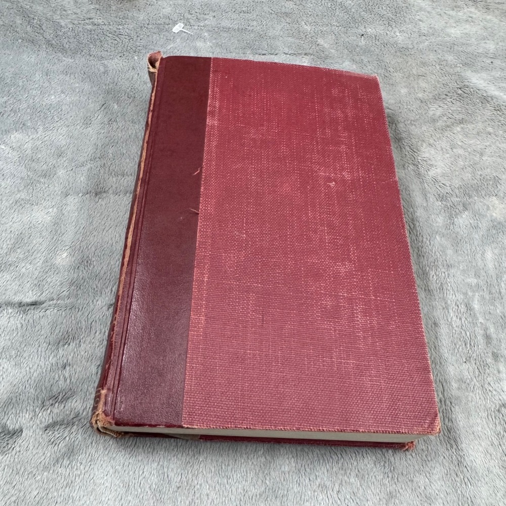 Thomas Nelson Holy Bible RSV 1952‎ Red Hardcover Fair Vintage Inscribed 1st Ed